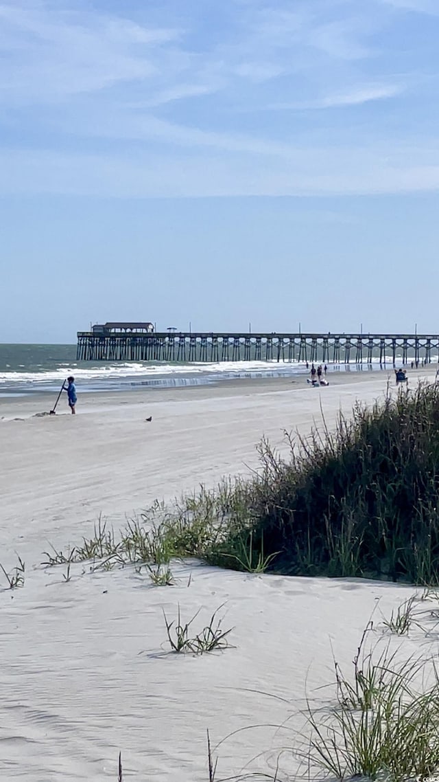 625 N Waccamaw Dr Unit 101, Murrells Inlet, SC 29576 - water view with local beach