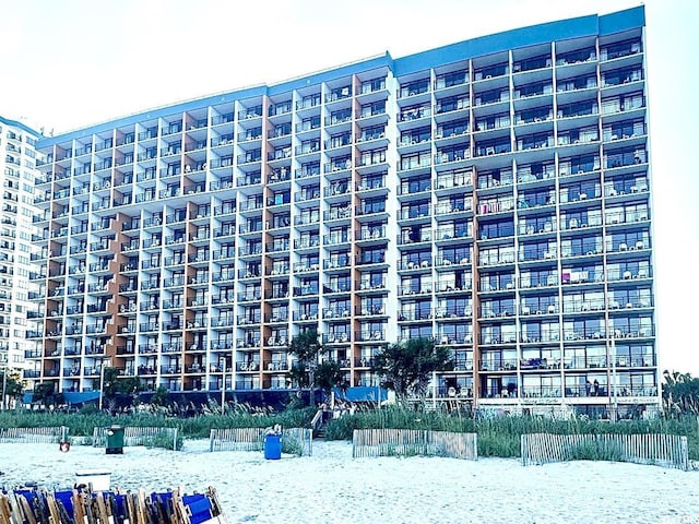view of property