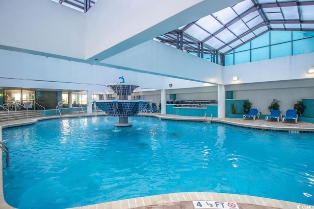 view of pool