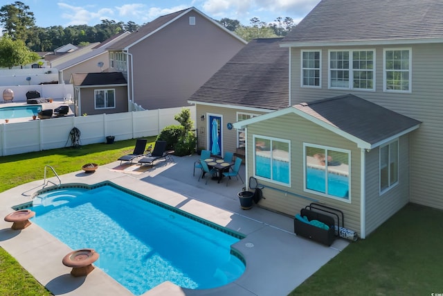 140 Zinnia Dr, Myrtle Beach, SC 29579 - view of swimming pool with a patio