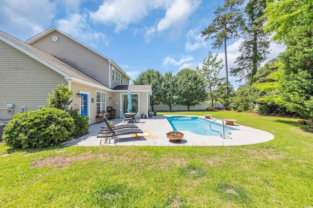 140 Zinnia Dr, Myrtle Beach, SC 29579 - view of pool with a patio area and a yard