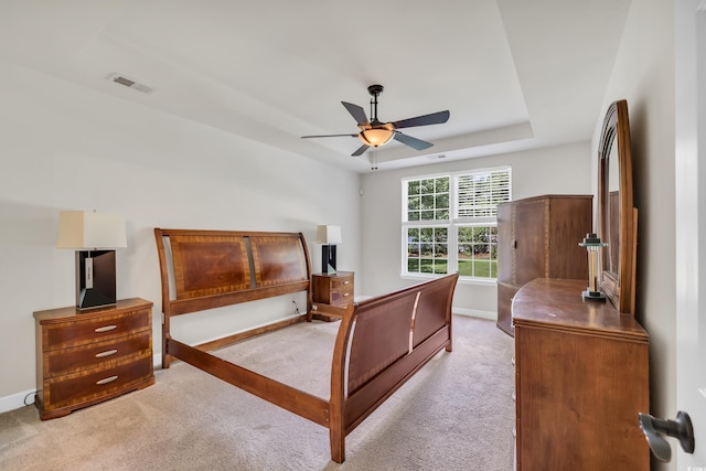 140 Zinnia Dr, Myrtle Beach, SC 29579 - bedroom featuring ceiling fan, carpet, baseboards, and visible vents