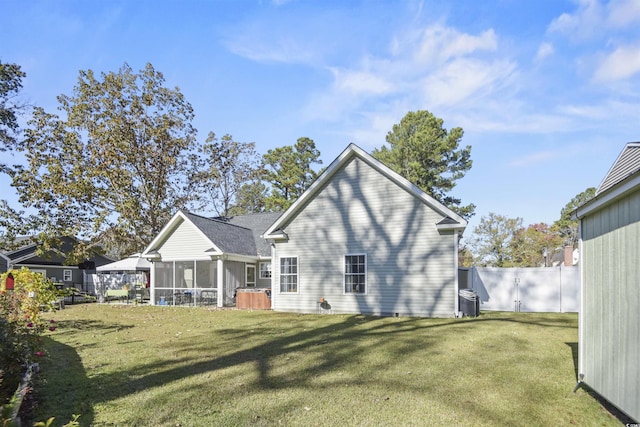 113 Edwards Ln, Longs, SC 29568 - rear view of property featuring a sunroom