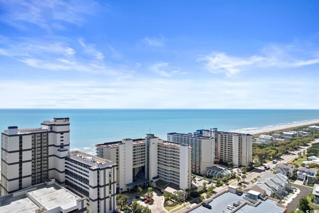 5200 N Ocean Blvd Unit 833, Myrtle Beach, SC 29577 - birds eye view of property featuring a water view