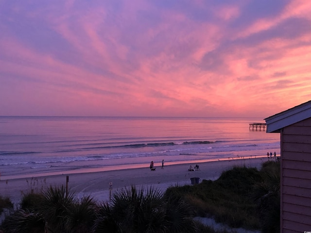 6302 N Ocean Blvd Unit G-3, North Myrtle Beach, SC 29582 - water view featuring a beach view