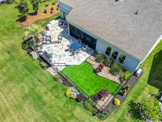 bird's eye view