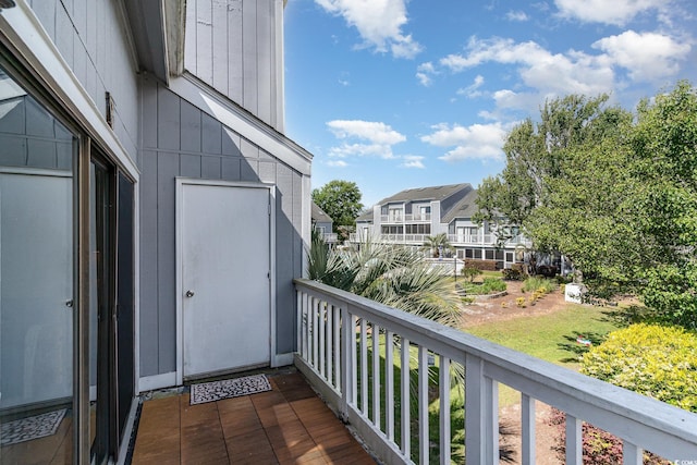 3700 Golf Colony Ln Unit 21B, Little River, SC 29566 - balcony featuring a residential view