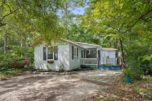 view of manufactured / mobile home