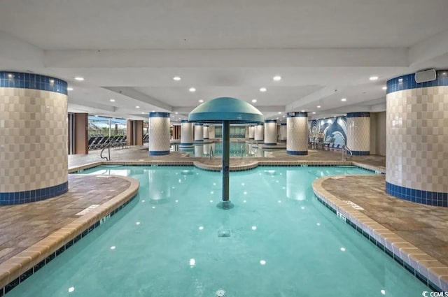 view of indoor community pool