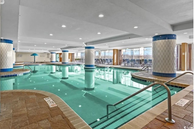view of indoor pool