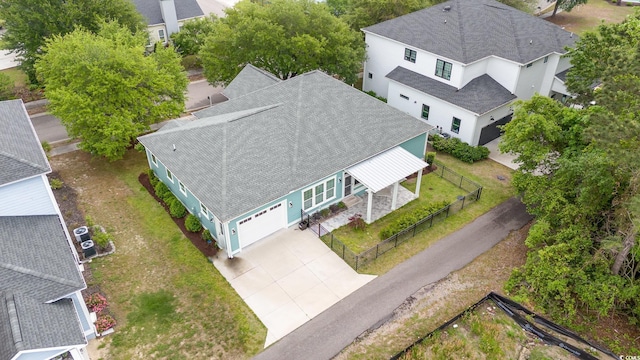 1400 James Island Ave, North Myrtle Beach, SC 29582 - view from above of property