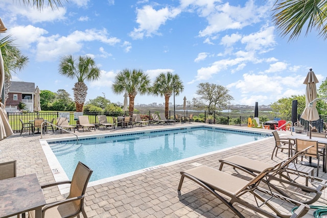 1400 James Island Ave, North Myrtle Beach, SC 29582 - community pool with a patio
