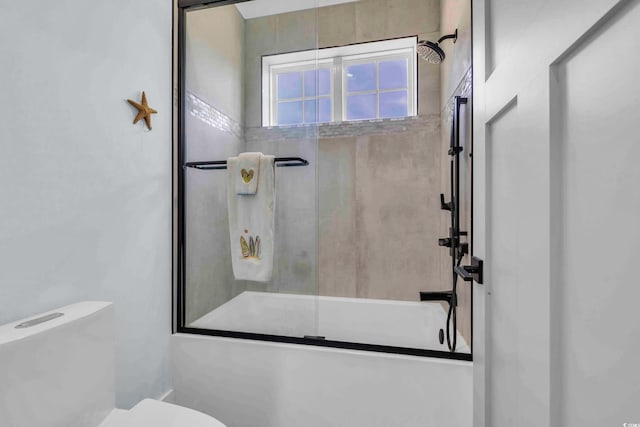 260 Palmetto Harbour Dr, North Myrtle Beach, SC 29582 - bathroom featuring an enclosed shower and toilet