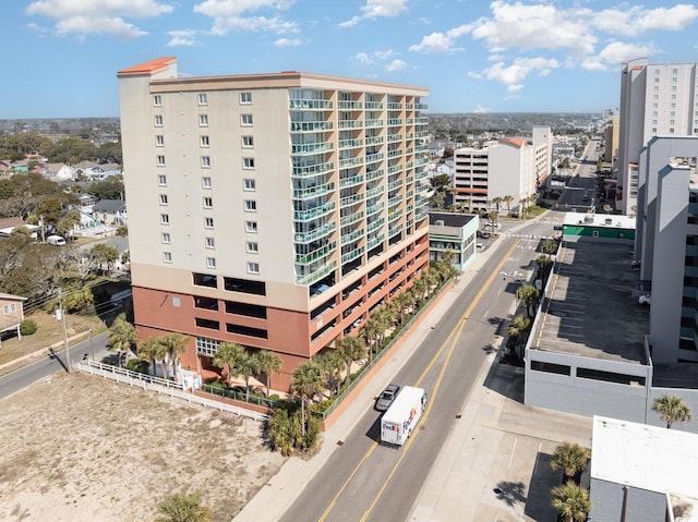 view of property with a view of city