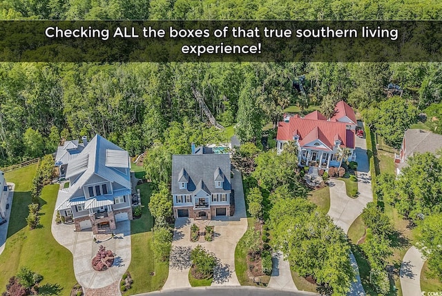 130 Hagar Brown Rd, Murrells Inlet, SC 29576 - birds eye view of property