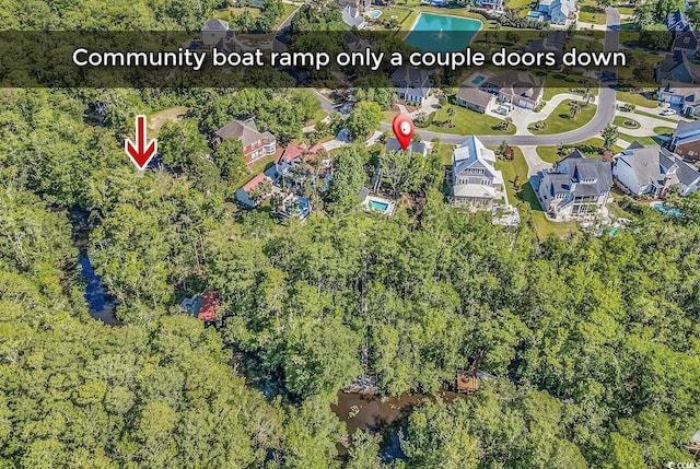 130 Hagar Brown Rd, Murrells Inlet, SC 29576 - drone / aerial view