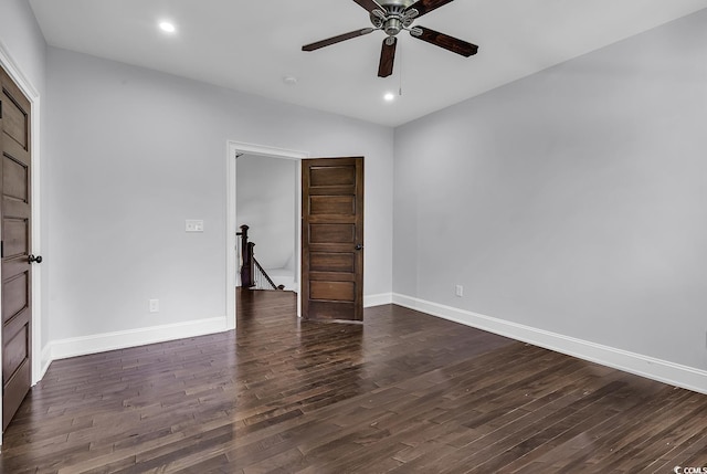 130 Hagar Brown Rd, Murrells Inlet, SC 29576 - unfurnished bedroom with baseboards and wood finished floors