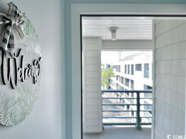 201 N Hillside Dr Unit 311-A, North Myrtle Beach, SC 29582 - hall with a wealth of natural light