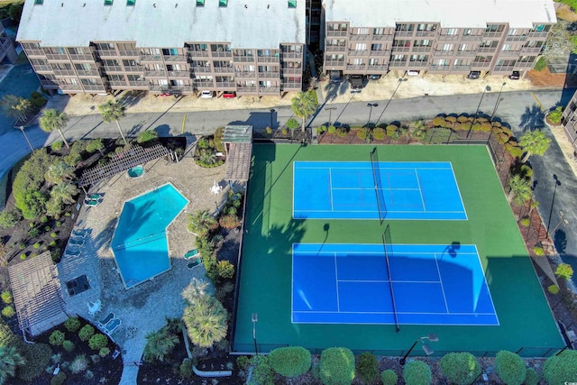 bird's eye view