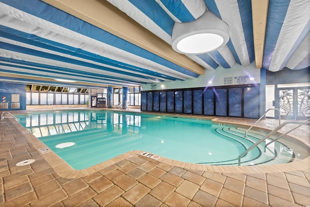 view of pool