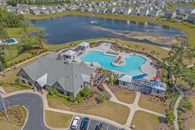 1011 Maxwell Dr, Little River, SC 29566 - drone / aerial view featuring a water view