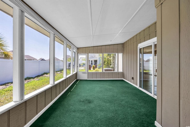 1361 Turkey Ridge Rd Unit C, Surfside Beach, SC 29575 - view of unfurnished sunroom