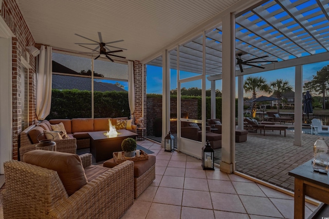 256 Shoreward Dr, Myrtle Beach, SC 29579 - sunroom with plenty of natural light
