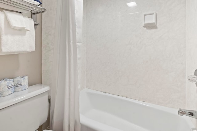 1105 S Ocean Blvd Unit 1008, Myrtle Beach, SC 29577 - full bathroom with toilet and shower / bath combo with shower curtain