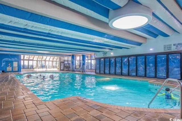 view of indoor pool