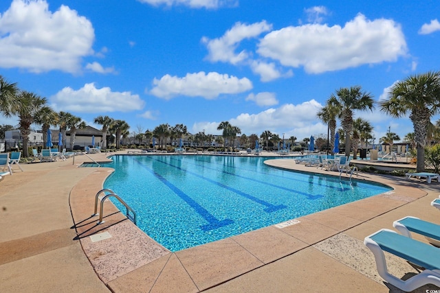 1359 Peterson St, Myrtle Beach, SC 29577 - community pool featuring a patio area