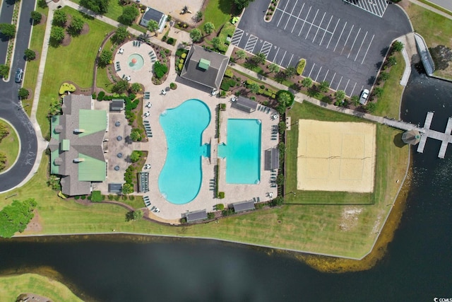 9060 Abingdon Dr, Myrtle Beach, SC 29579 - aerial view featuring a water view