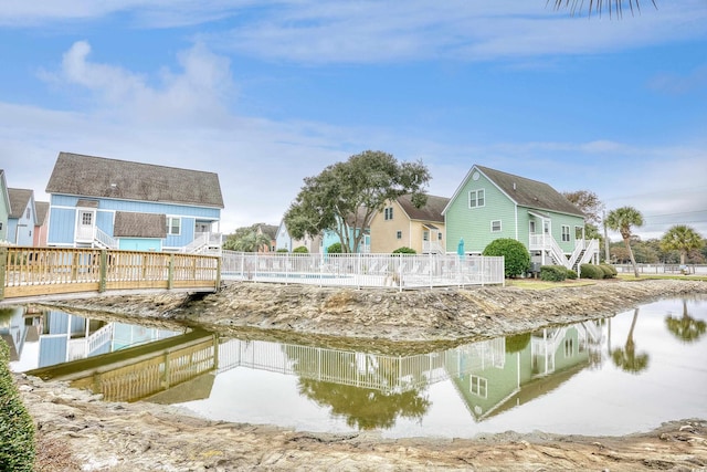 1023 S Sea Bridge Ct, Surfside Beach, SC 29575 - dock area featuring a water view