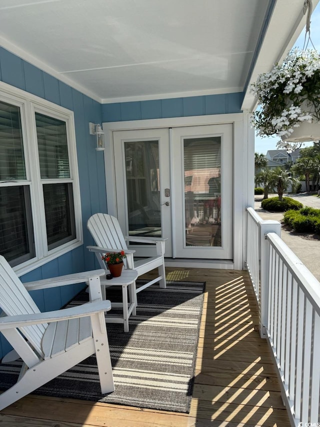 1023 S Sea Bridge Ct, Surfside Beach, SC 29575 - view of wooden deck