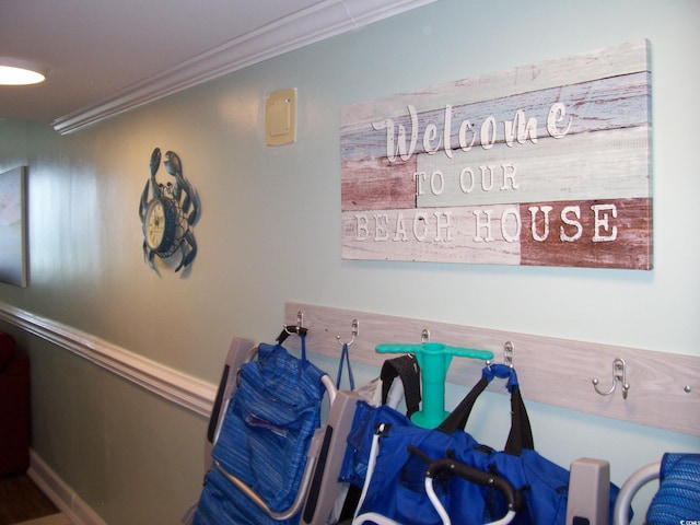 9550 Shore Dr Unit 1728, Myrtle Beach, SC 29572 - interior space featuring crown molding