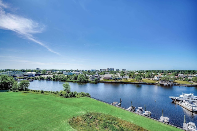 property view of water