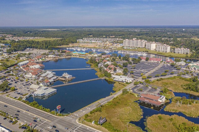 2151 Bridge View Ct Unit 2-803, North Myrtle Beach, SC 29582 - aerial view featuring a water view
