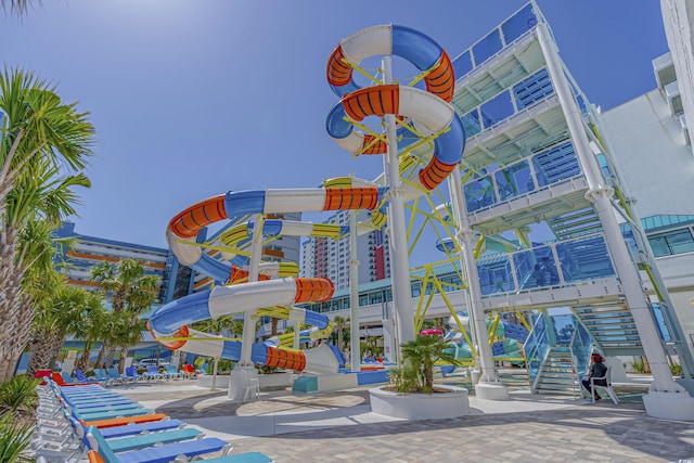 view of play area