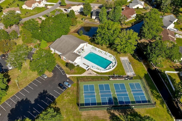 802 Mockingbird Ct, Murrells Inlet, SC 29576 - birds eye view of property with a water view