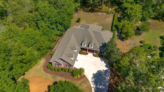 aerial view