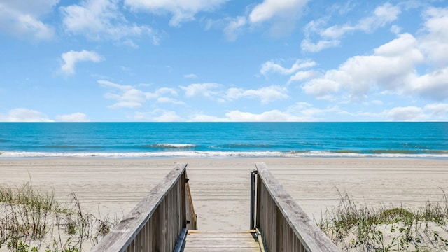 324 S Waccamaw Dr, Garden City Beach, SC 29576 - exterior space with a beach view