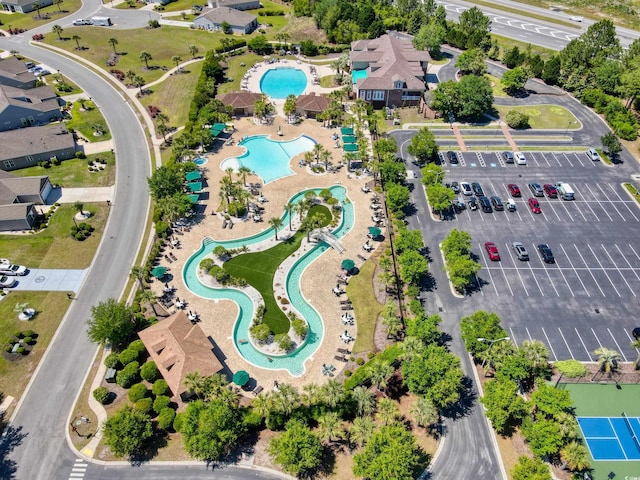 aerial view