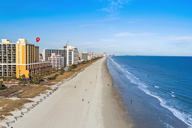 6900 N Ocean Blvd Unit 1105, Myrtle Beach, SC 29572 - water view with local beach