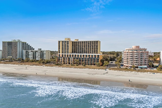 6900 N Ocean Blvd Unit 1105, Myrtle Beach, SC 29572 - water view with local beach