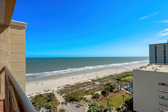 6900 N Ocean Blvd Unit 1105, Myrtle Beach, SC 29572 - water view with local beach
