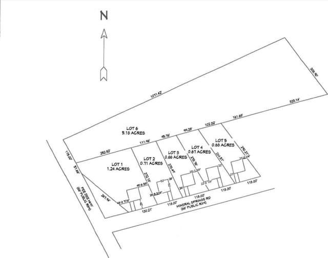 2186 Mineral Springs Rd, Conway, SC 29527 - room layout