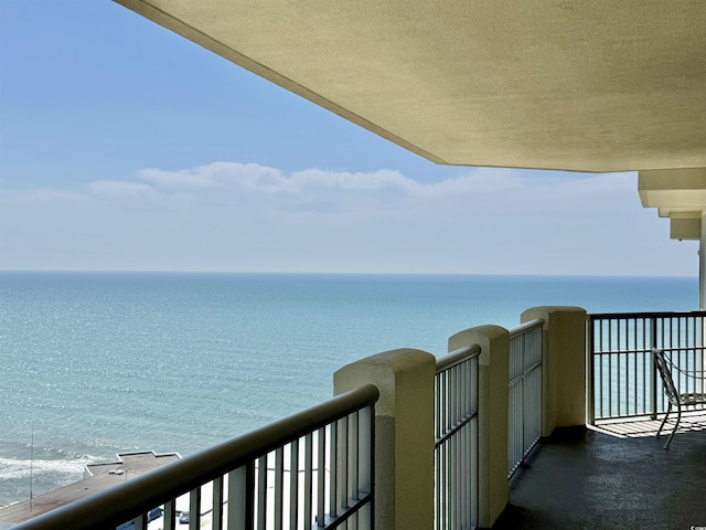 9994 Beach Club Dr Unit 2403, Myrtle Beach, SC 29572 - balcony with a water view
