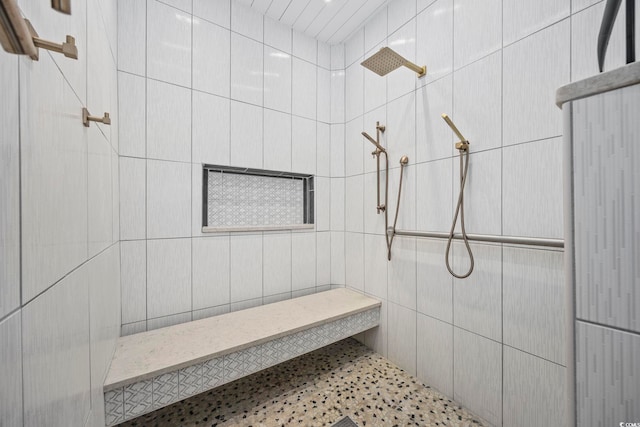 9628 Indigo Creek Blvd, Murrells Inlet, SC 29576 - full bath featuring tiled shower and tile walls