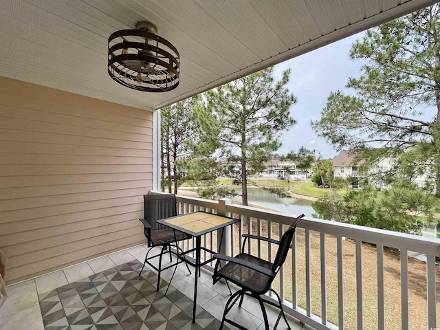 3979 Forsythia Ct Unit 203, Myrtle Beach, SC 29588 - balcony featuring a water view
