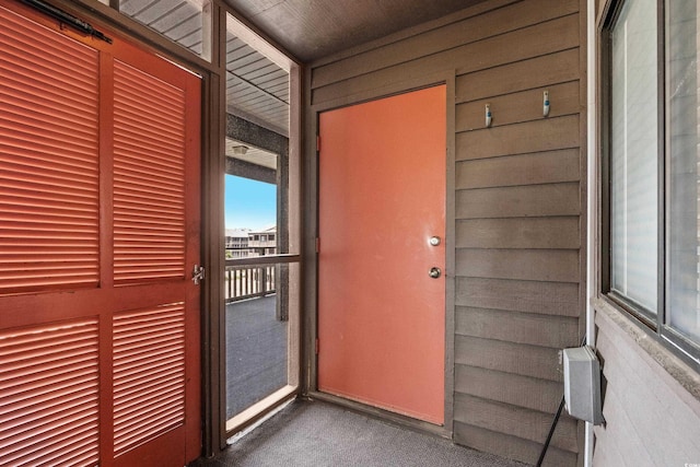 view of property entrance
