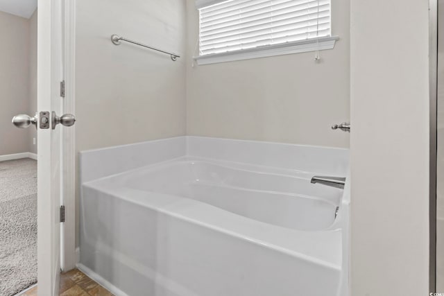 853 Derbyshire Ct, Conway, SC 29526 - full bath with a garden tub and healthy amount of natural light